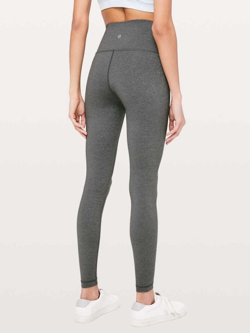 Lululemon Wunder Under High Rise 28" Leggings *Luxtreme Size 8 Heathered Black